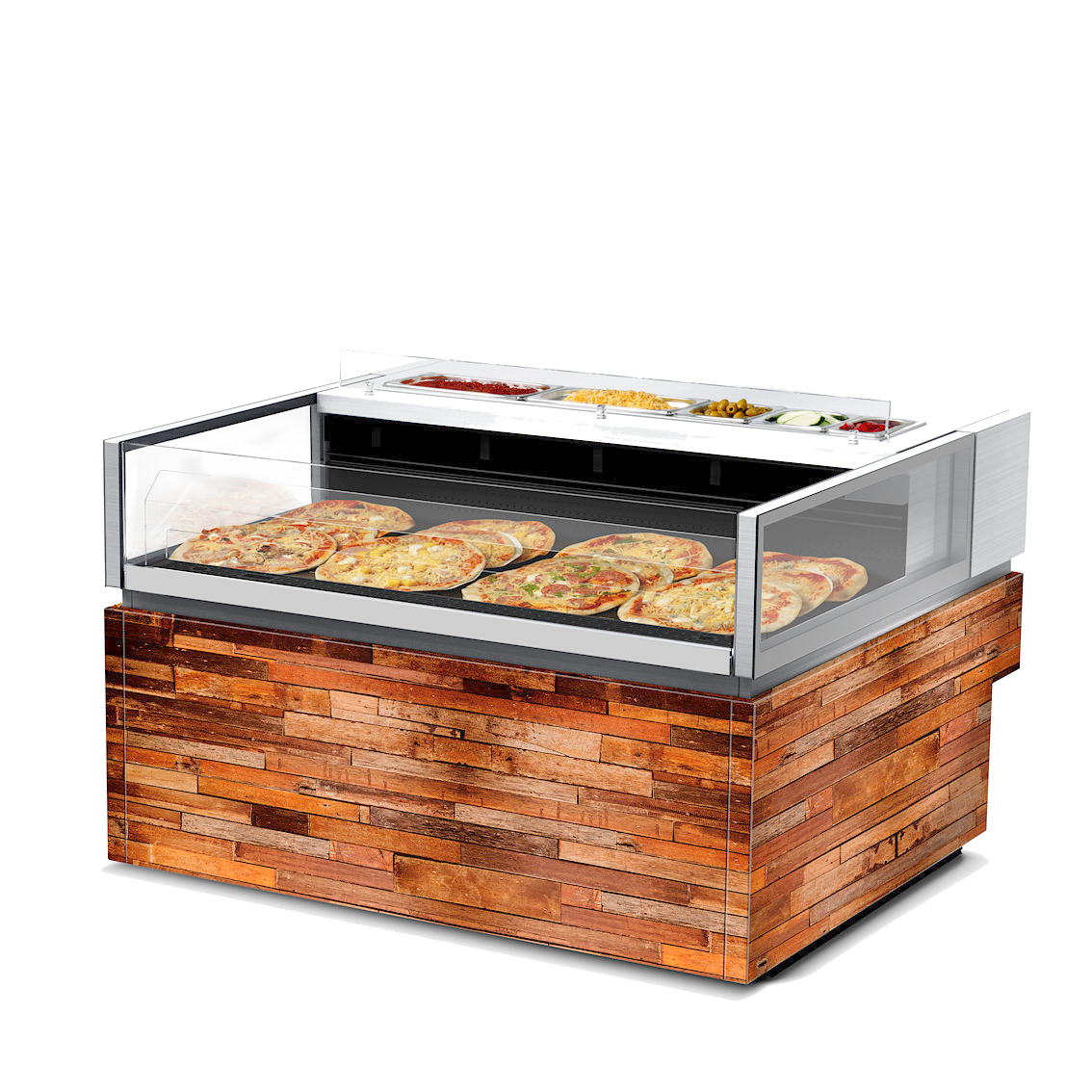 Hot deli cases - Fri Jado